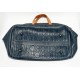 BOLSO CAROLINA HERRERA CUERO AZUL