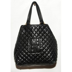 BOLSO CAROLINA HERRERA CUERO NEGRO