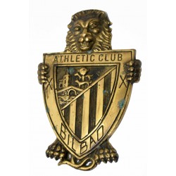 ESCUDO ATHLETIC CLUB DE BILBAO DE BRONCE