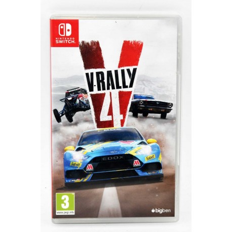 VIDEOJUEGO NINTENDO SWITCH V-RALLY 4