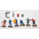 SCALEXTRIC PITSTOP AND CREW