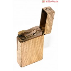 MECHERO DUPONT DORADO DECORATIVO