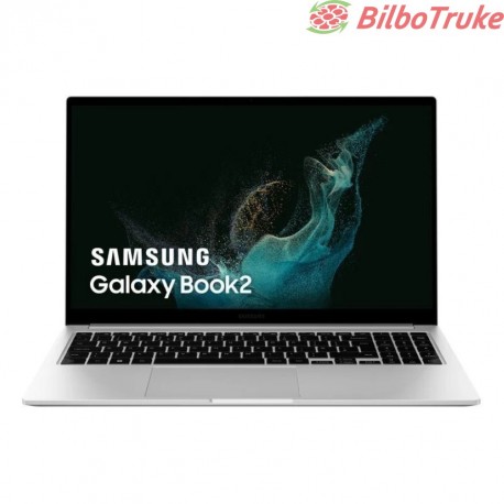 PORTATIL SAMSUNG GALAXY BOOK2 PRO 13' PLATA / i5 1240P / W11 / 512GB / 16GB