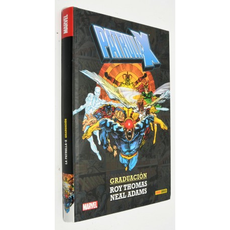 LIBRO COMIC MARVEL LA PATRULLA X GRADUACION
