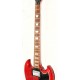 GUITARRA ELÉCTRICA EPIPHONE SG STANDARD CHERRY CON GOLPE Y FUNDA RIGIDA