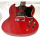 GUITARRA ELÉCTRICA EPIPHONE SG STANDARD CHERRY CON GOLPE Y FUNDA RIGIDA