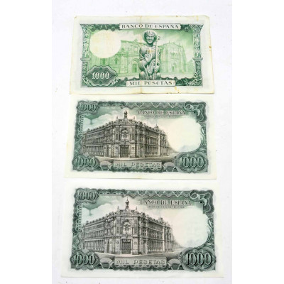 LOTE DE BILLETES 41000 PESETAS EN BILLETES DE MIL