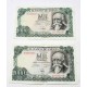 LOTE DE BILLETES 41000 PESETAS EN BILLETES DE MIL