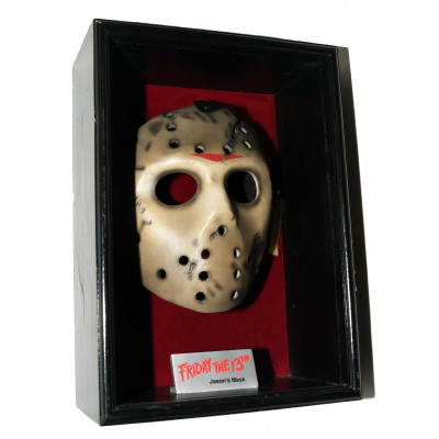 CARETA Y DOCUMENTO FIRMADO FRIDAY THE 13TH  JASON VOORHEES