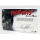 CARETA Y DOCUMENTO FIRMADO FRIDAY THE 13TH JASON VOORHEES
