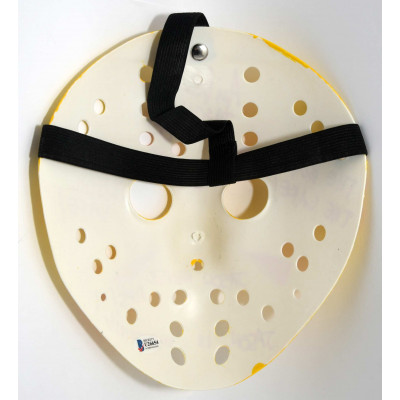 CARETA DE JASON FIRMADA POR ARI LEHMAN - FRIDAY THE 13TH  JASON VOORHEES