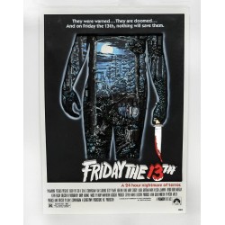 DIORAMA CARTEL 3D FRIDAY THE 13TH 2006