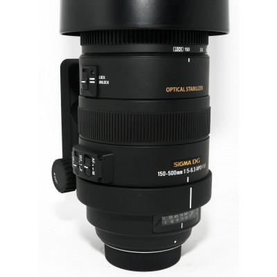 OBJETIVO ESTABILIZADO SIGMA 150-500MM F5-6.3 DG APO HSM PARA NIKON