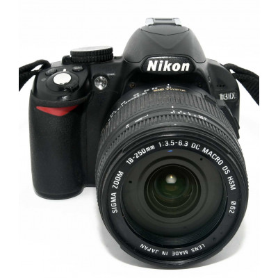 CÁMARA REFLEX NIKON D3100 + SIGMA 18-250MM MACRO ESTABILIZADO