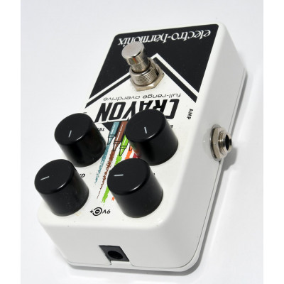 PEDAL DE EFECTOS OVERDRIVE ELECTRO-HARMONIX CRAYON FULL RANGE OVERDRIVE