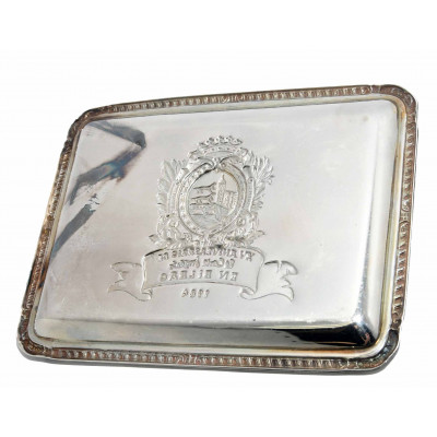 PLACA METÁLICA CONMEMORACION XV ANIVERSARIO EL CORTE INGLES DE BILBAO