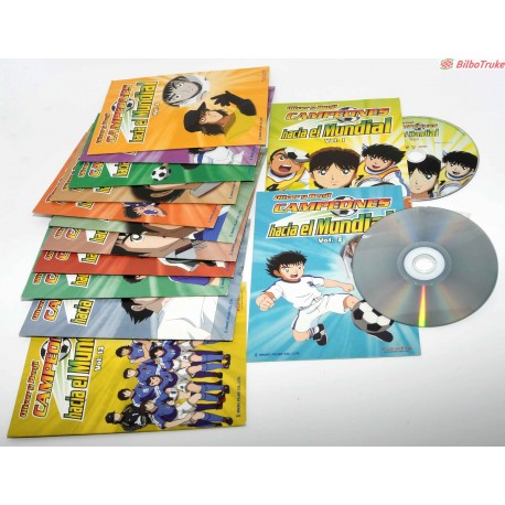 SERIE ANIME CAMPEONES HACIA EL MUNDIAL EN CD OLIVER Y BENJI
