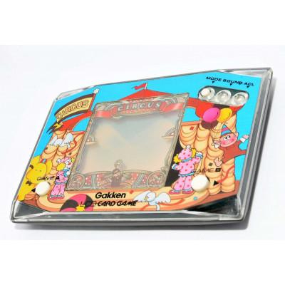 CONSOLA GAKKEN CIRCUS LCD CARD GAME