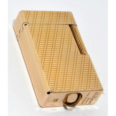 MECHERO DUPONT DORADO DECORATIVO