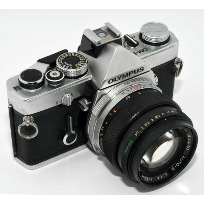 CAMARA REFLEX ANALOGICA OLYMPUS OM-1 50MM 1.4