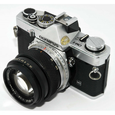 CAMARA REFLEX ANALOGICA OLYMPUS OM-1 50MM 1.4