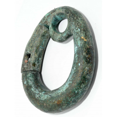 MOSQUETON ANTIGUO DE BRONCE