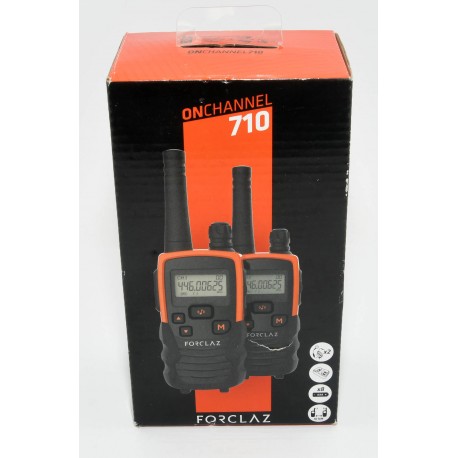 PAREJA WALKIE-TALKIES DECATHLON FORCLAZ ONCHANNEL 710