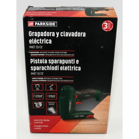 GRAPADORA Y CLAVADORA PARKSIDE PHET 15 C2