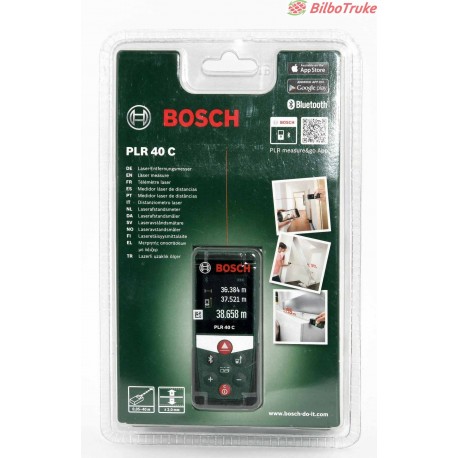 MEDIDOR LASER BOSCH PLR 40 C PRECINTADO