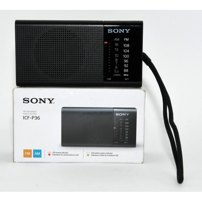 Radio Portatil Sony Am Fm Icf-p36