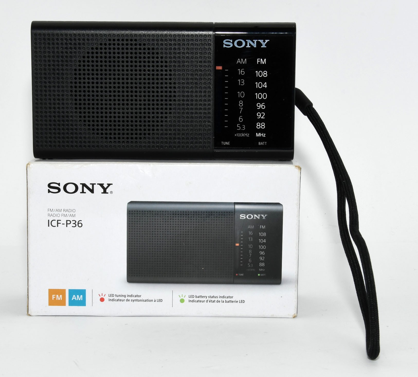 Sony ICF-P36, radio portatil con impecable acabado y buen precio
