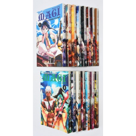 COLECCION MANGA MAGI - 15 TOMOS