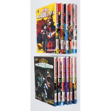 COLECCION MANGA MY HERO ACADEMIA - 11 TOMOS