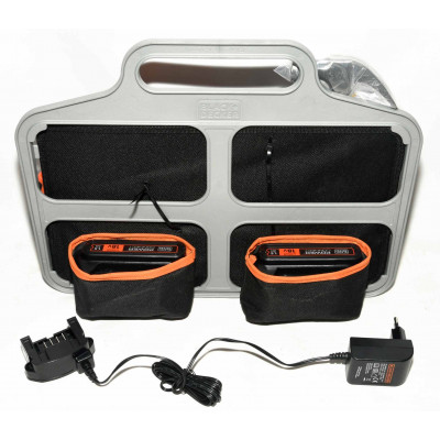 TALADRO A BATERIA BLACK DECKER 18V + MALETA 78 ACCESORIOS PRECINTADO