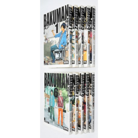 COLECCION MANGA BAKUMAN - 10 TOMOS