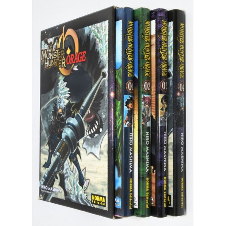COLECCION MANGA MONSTER HUNTER ORAGE - 4 TOMOS