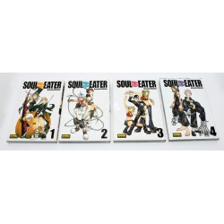 COLECCION MANGA SOUL EATER - 4 TOMOS