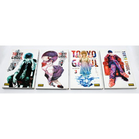 COLECCION MANGA TOKYO GHOUL - 4 TOMOS