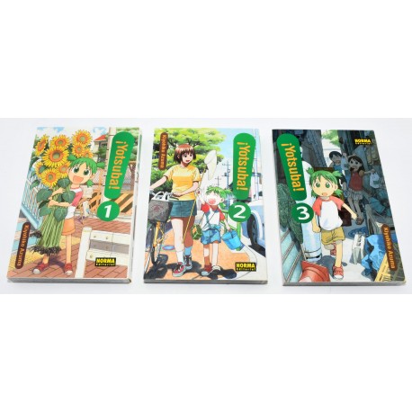 COLECCION MANGA YOTSUBA - 3 TOMOS
