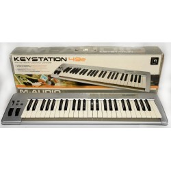 TECLADO CONTROLADOR MIDI M AUDIO KEYSTATION 49E