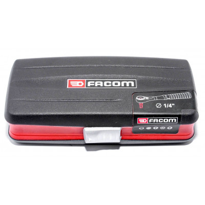 JUEGO TRINQUETE 1/4 Y PUNTAS FACOM R.PEJ31