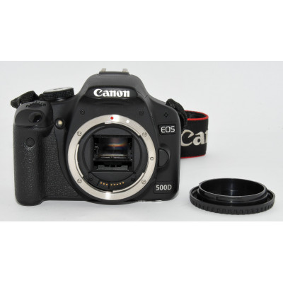 CUERPO CÁMARA RÉFLEX DIGITAL CANON EOS 500D