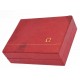 CAJA RELOJ OMEGA ROJA