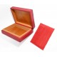 CAJA RELOJ OMEGA ROJA