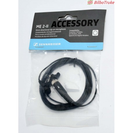 MICROFONO DE CLIP SENNHEISER ME 2-II