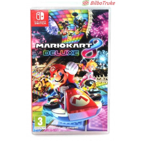 VIDEOJUEGO NINTENDO SWITCH MARIO KART 8 DELUXE PRECINTADO