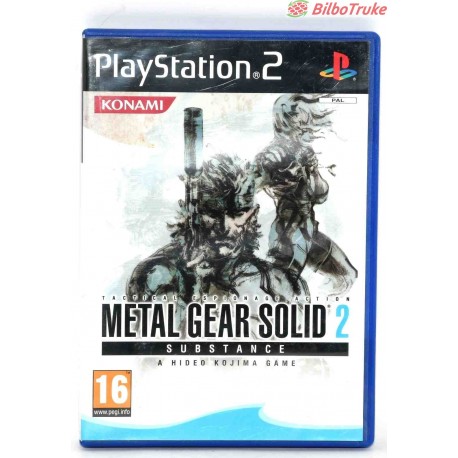 VIDEOJUEGO PS2 METAL GEAR SOLID 2 SUBSTANCE