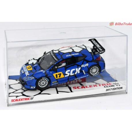 COCHE SLOT SCALEXTRIC RENAULT MEGANE CLUB SCALEXTRIC 2017