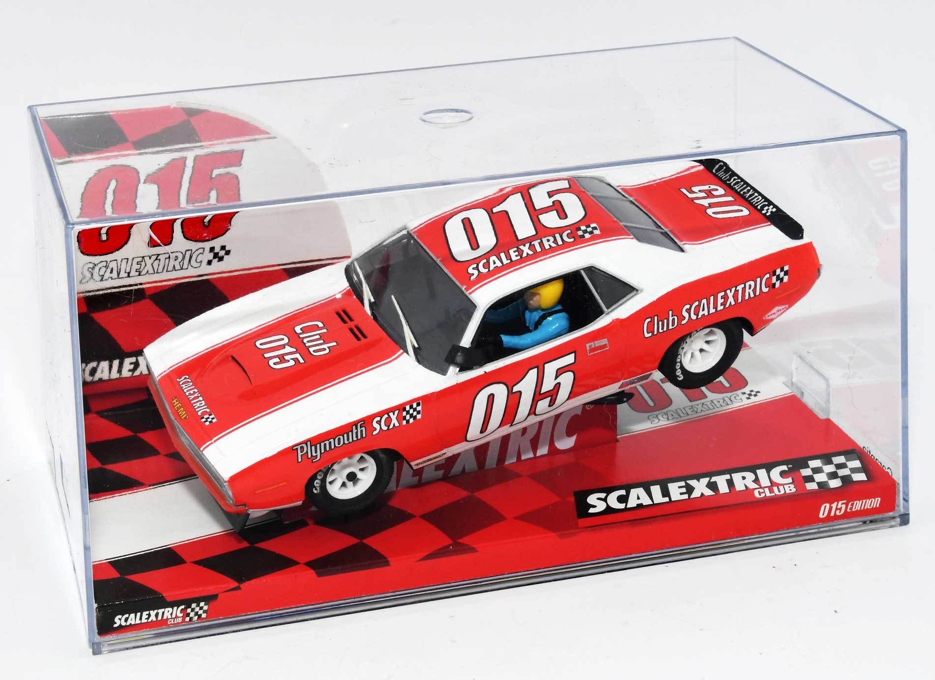 COCHE SLOT SCALEXTRIC PLYMOUTH BARRACUDA CLUB 2015 | BILBOTRUKE TIENDA