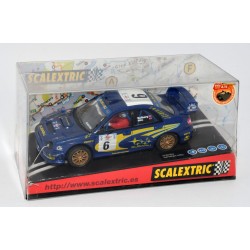 COCHE SLOT SCALEXTRIC. SUBARU IMPREZZA WRC. SOLBERG. REF. 6080